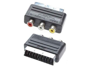 Acquista Adattatore 3 RCA a Euroconnettore Adattatore 3 RCA a Euroconnettore