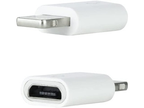 Acquista Adaptador Lightning a Micro USB Nanocable Blanco Adaptador Lightning a Micro USB Nanocable Blanco