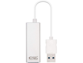 Adaptador USB 3.0 a RJ45 Nanocable 10.03.0401