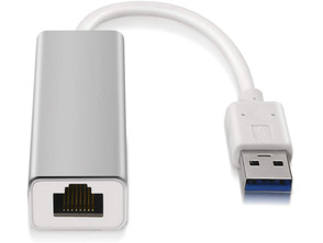 Adaptador USB a RJ45 Aisens A106-0049 Blanco