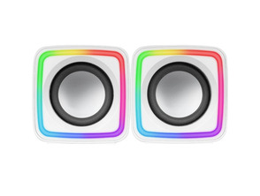 Acquista Altavocche Mars Gaming MSCube 8W 2,0 Blanco Altavocche Mars Gaming MSCube 8W 2,0 Blanco