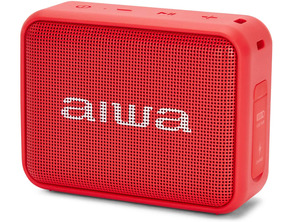 Altavoz Aiwa BS-200RD Bluetooth Rojo