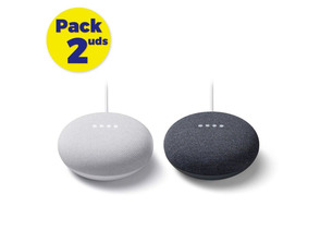 Acquista Altavoz Google NEST Mini Carbón / Tiza Pack 2 unidades (independienti) Altavoz Google NEST Mini Carbón / Tiza Pack 2 unidades (independienti)
