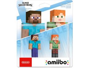Acquista Amiibo Minecraft Steve y Alex (Super Smash Bros) Amiibo Minecraft Steve y Alex (Super Smash Bros)