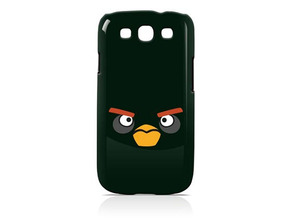 Protective cover Samsung Galaxy SIII Angry Birds Black