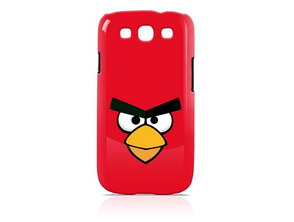 Protective cover for Samsung Galaxy SIII Angry Birds Red