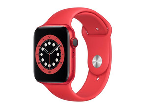 Apple Watch S6 44MM Rojo con corredo roja Sport Band M09C3TY/A