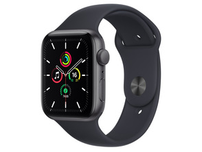 Acquista Apple Watch SE 2021 GPS 44 mm Caja Aluminio Plata Correa Deportiva Negro Medianoche Apple Watch SE 2021 GPS 44 mm Caja Aluminio Plata Correa Deportiva Negro Medianoche