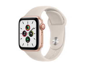Acquista Apple Watch SE 2021 GPS/Cellular 40mm Aluminio Oro Correa Deportiva Beige Apple Watch SE 2021 GPS/Cellular 40mm Aluminio Oro Correa Deportiva Beige