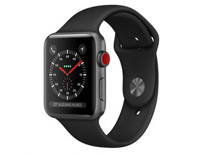 Apple Watch Series 3, GPS   Cellular 42mm in Alluminio Nero