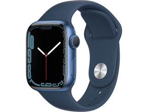 Acquista Apple Watch Series 7 GPS 41 mm Caja Aluminio en Azul / Correa deportiva Azul Abismo Apple Watch Series 7 GPS 41 mm Caja Aluminio en Azul / Correa deportiva Azul Abismo
