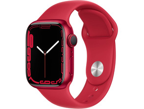 Acquista Apple Watch Series 7 GPS 41 mm Caja de Aluminio en Rojo / Correa deportiva Roja Apple Watch Series 7 GPS 41 mm Caja de Aluminio en Rojo / Correa deportiva Roja