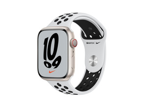 Acquista Apple Watch Series 7 Nike GPS/Cellular 41 mm Caja de Aluminio en Plata / Correa Deportiva Nike Plati Apple Watch Series 7 Nike GPS/Cellular 41 mm Caja de Aluminio en Plata / Correa Deportiva Nike Plati