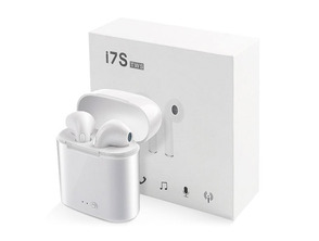 Cuffie Stereo Bluetooth i7S TWS Bianco