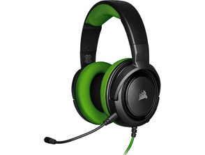 Cuffie HS35 Stereo Nero Verde Corsair