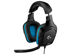 Logitech Auriculars G432 7.1 con Microfono USB/Jack 3.5 Nero