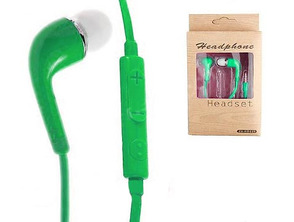 Acquista Earphones with microphone for Samsung Galaxy S4 Green Earphones with microphone for Samsung Galaxy S4 Green