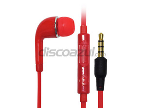 Acquista Auricolari con microfono per Samsung Galaxy S4 Rosso Auricolari con microfono per Samsung Galaxy S4 Rosso