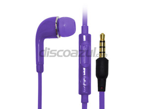 Acquista Auricolari con microfono per Samsung Galaxy S4 Viola Auricolari con microfono per Samsung Galaxy S4 Viola
