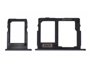 Vassoio scheda (Dual SIM) Samsung Galaxy J3/J5 /J7 (2017) Nero