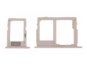 Vassoio scheda (Dual SIM) Samsung Galaxy J3/J5 /J7 (2017) Oro