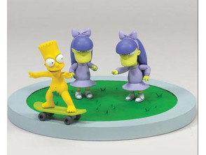 The Simpsons - Bart, Sherri & Terri