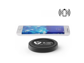 Universal Loader Base Wireless Wireless Qi Nero