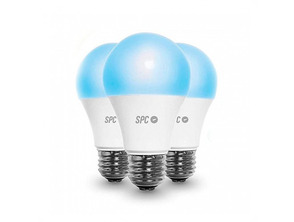 Acquista Bombilla Inteligente SPC Aura 1050 10W Confezione 3 Uds E27 Bombilla Inteligente SPC Aura 1050 10W Confezione 3 Uds E27