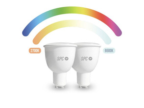 Acquista Bombilla Inteligente SPC Aura 450 Casquillo GU10 5.5W/ 450 Lúmenes (2 unidades) Bombilla Inteligente SPC Aura 450 Casquillo GU10 5.5W/ 450 Lúmenes (2 unidades)