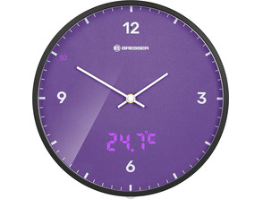 Bresser Mytime LEDSEC Morado