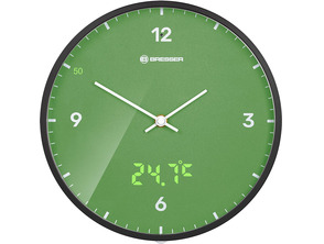 Bresser Mytime LEDSEC Verde