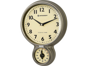 Acquista Bresser Reloj Clásico Acero Inossidabile Estilo Retro Bresser Reloj Clásico Acero Inossidabile Estilo Retro