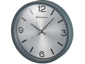 Bresser Reloj de Pared Mytime Edition Silver
