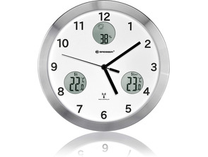 Bresser Reloj de Pared MyTime IO 30cm Blanco