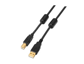 Acquista Cavo Impresora USB 2.0 Aisens A101-0009 USB (M) a USB (M) 2m Negro Cavo Impresora USB 2.0 Aisens A101-0009 USB (M) a USB (M) 2m Negro