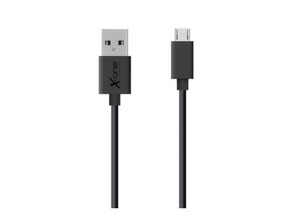 Cavo piatto Micro USB X-One Nero