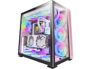 Caja ATX Premium Mars Gaming MCV2P XXL Pink