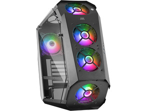 Caja ATX Semitorre Mars Gaming MC51 Nero
