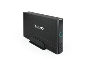 Scatola esterna 3.5" Usb 2.0 Tooq Tqe-3520b per Hd 3,5" Ide-sata Usb 2.0 Nero