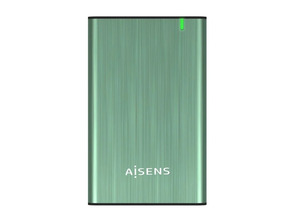 Caja Externa para Disco Duro 2,5 '' Aisens ASE - 2525SGN USB 3.0 Verde Primavera