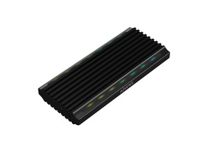 Caja Externa para Disco Duro SSD M2 SATA/NVMe Aisens ASM2-RGB012B