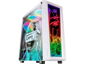 Caja Semitorre Mars Gaming MC - Art Blanco