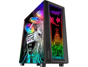 Caja Semitorre Mars Gaming MC - Art Negro