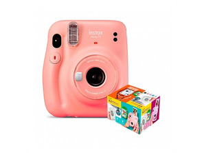 Acquista Cámara Fujifilm Instax Mini 11 Rosa Kit Mr. Wonderful Cámara Fujifilm Instax Mini 11 Rosa Kit Mr. Wonderful