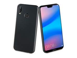 Caso Magnetica Per Huawei P20 Lite Ultra Sottile Nero Muvit