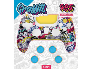 Acquista Carcasa para mando PS5 Indeca Graffiti Life Carcasa para mando PS5 Indeca Graffiti Life