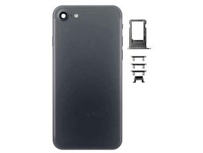 Acquista Battery Cover for iPhone 7 Black + Side Buttons + SIM Tray Battery Cover for iPhone 7 Black + Side Buttons + SIM Tray