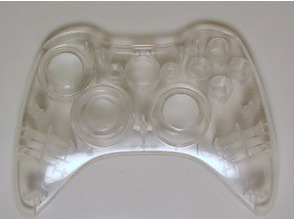 Carcassa Gamepad Faceplate Evolve 360 Clear