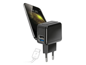 Acquista Caricabatteria da viaggio 2 porte USB a risparmio energetico Caricabatteria da viaggio 2 porte USB a risparmio energetico