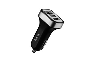 Caricabatteria da auto 2 USB Con Display a Led Hoco